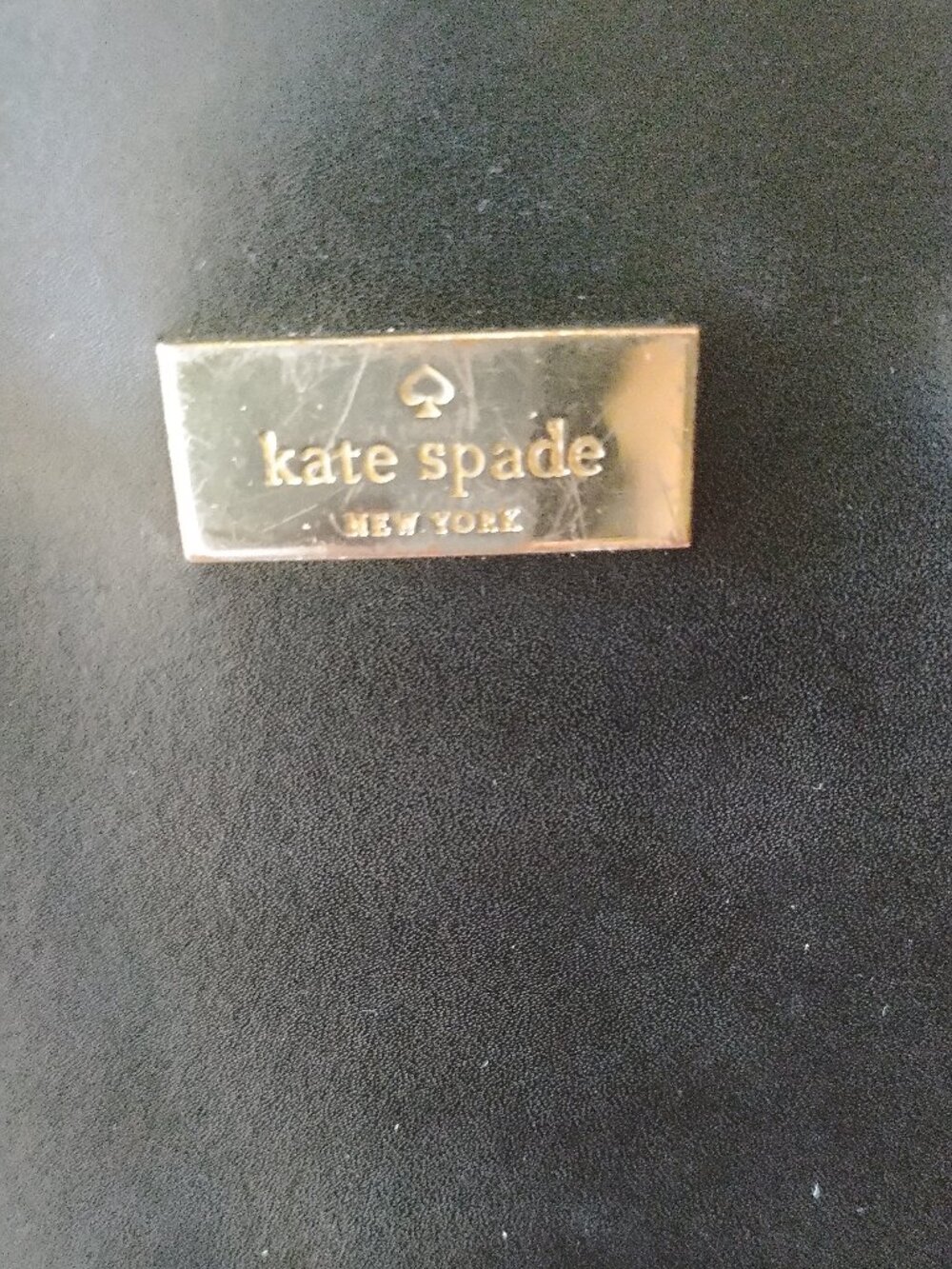 Kate Spade Black Structured Leather Bag with Bright Pink Trim - Picture 11 of 15